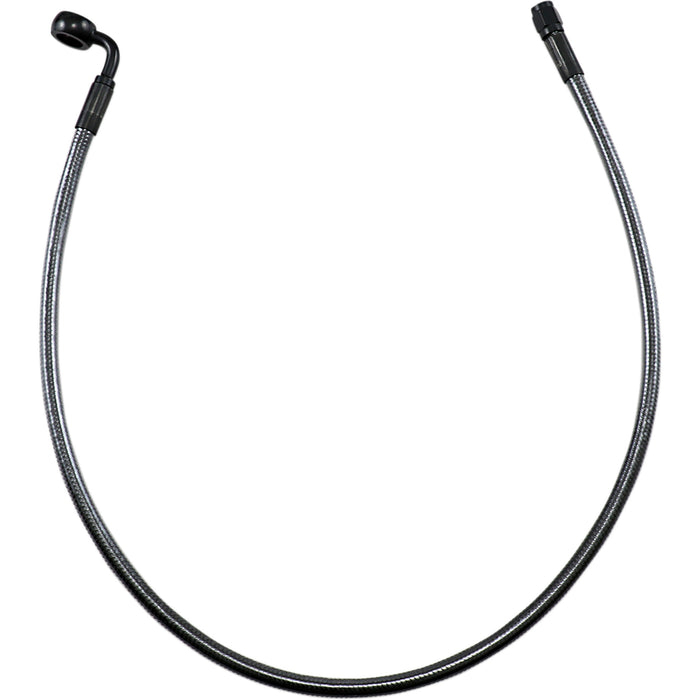 MAGNUM SHIELDING 1741-5512 AS478028 Alternative Length Designer Series ABS-Specific Upper Brake Line Kit - 12mm-90° - 28" - Black Pearl
