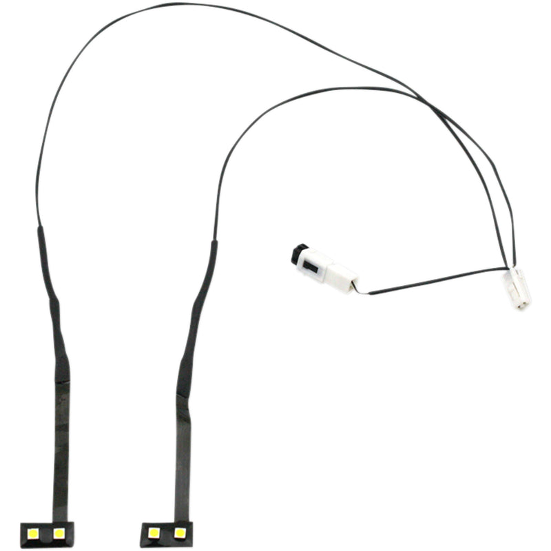 Custom Dynamics Accent Light - HD-VENT-LED-WHT For Harley Touring 2014-2025