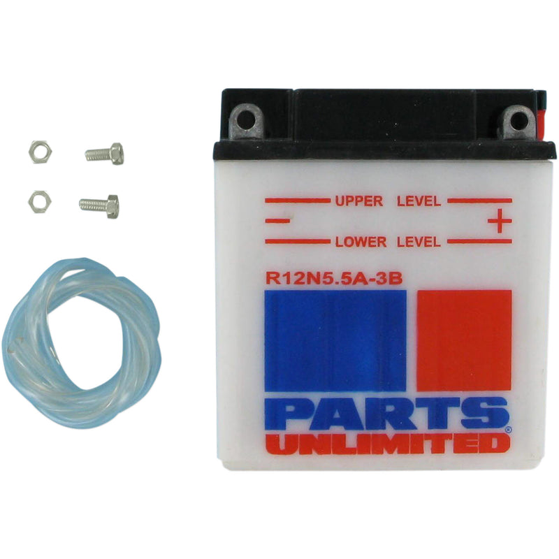 PARTS UNLIMITED R12N5.5A-3B Conventional Battery