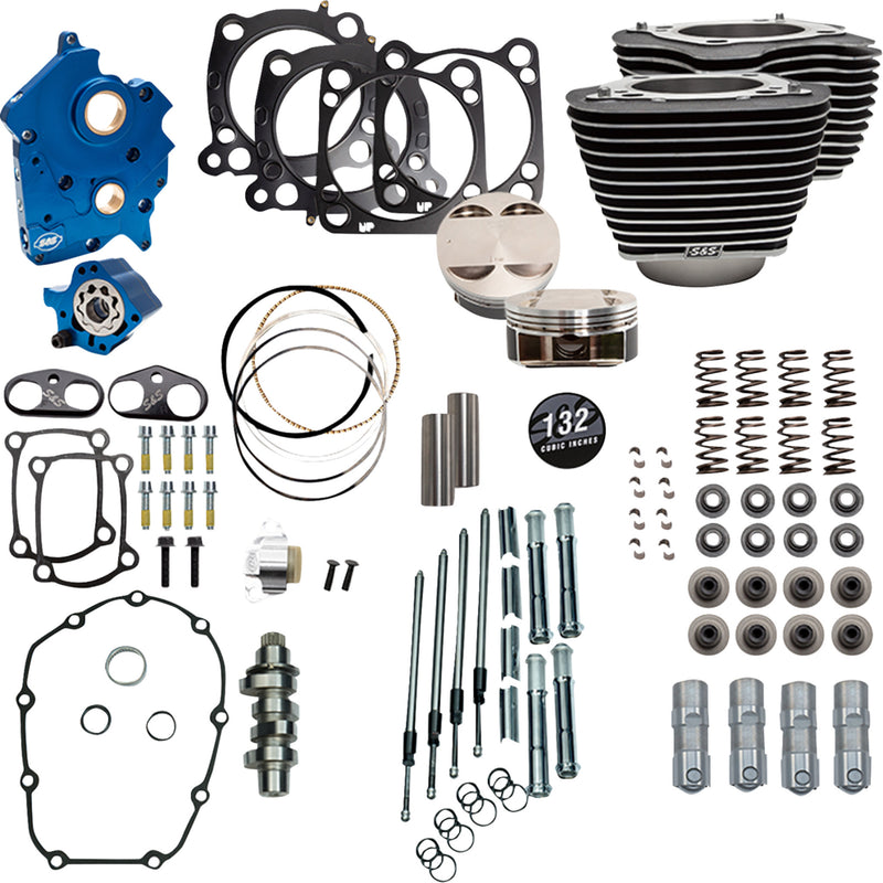 S&S Cycle Performance Kit Power Package - 310-1231D For Harley Motorcycles 2017-2026