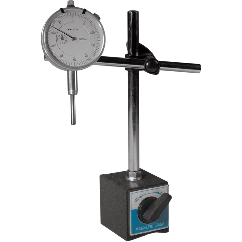 K&L SUPPLY 3850-0013 35-8421 Dial Indicator Gauge Dial Indicator - Magnetic Base