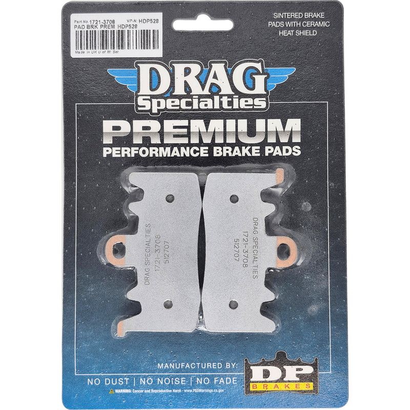 Drag Specialties Brake Pad - 1721-3708 For Indian 101 Scout 2025