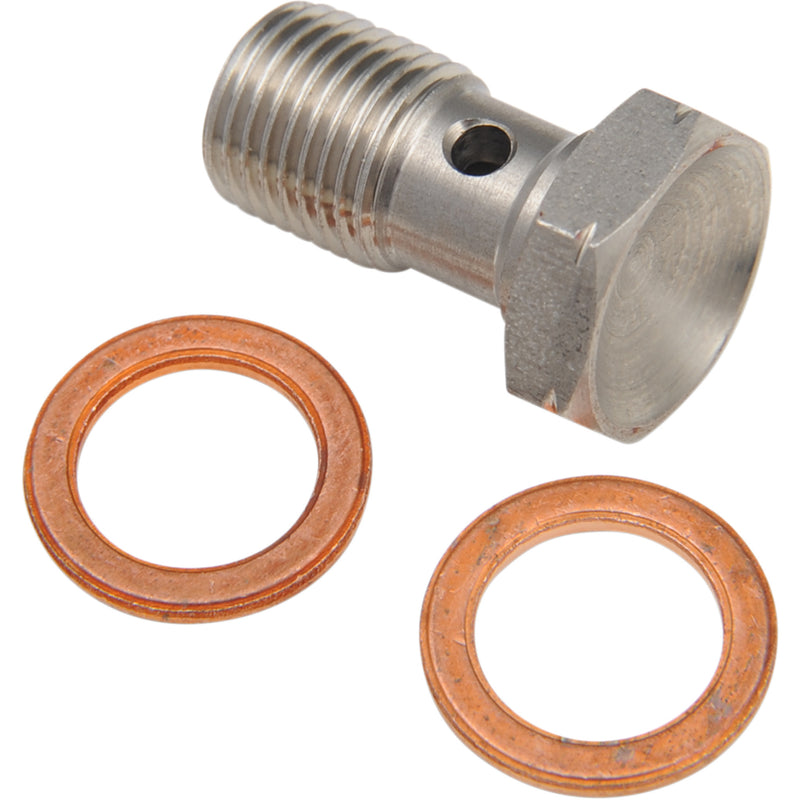 GOODRIDGE 992-03-31SC P992-03-31SC Banjo Bolt 600 Series Banjo Bolt - M10 x 1.0 - Single - Stainless Steel