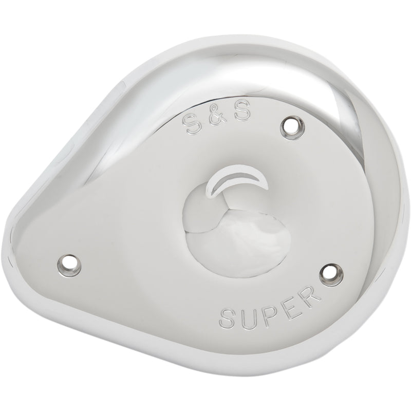 S&S CYCLE DS289404 17-0378 S&S Air Cleaner Cover - Teardrop Air Cleaner Cover - Chrome