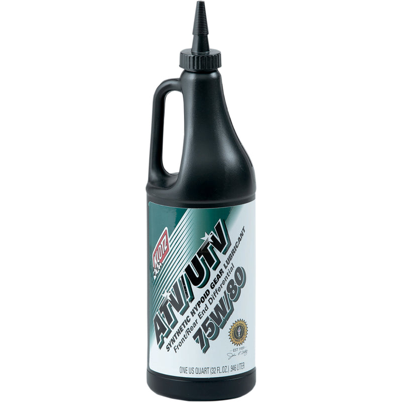 KLOTZ OIL 3606-0039 ATVUTV-7580 ATV/UTV Front/Rear End Differential Lubricant ATV Gear Oil - 75W-80 - 1 U.S. quart