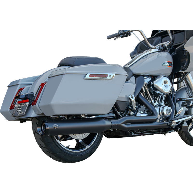 S&S Cycle GNX 2-Into-1 Exhaust System - 550-1167 For Harley Touring 2017-2026