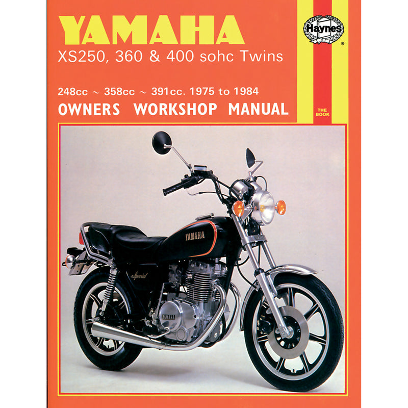 HAYNES HM-378 M378 Motorcycle Repair Manual — Yamaha, Motorcycle Manual - Yamaha XS250/360/400