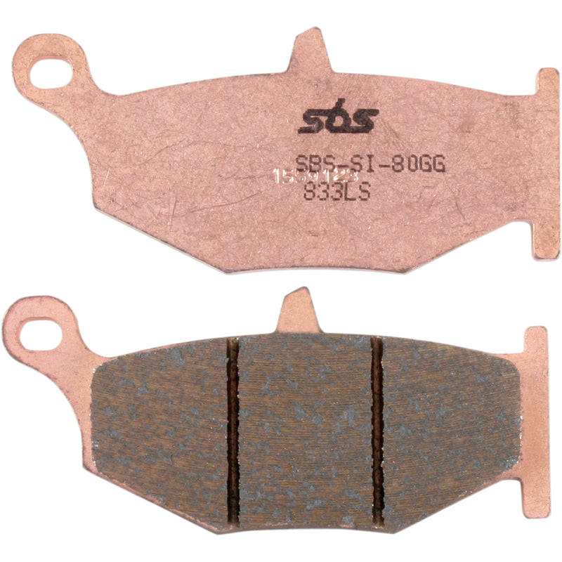 SBS 1721-1656 833LS LS Street Excel Sintered Rear Brake Pads LS Brake Pads - Suzuki - 833LS