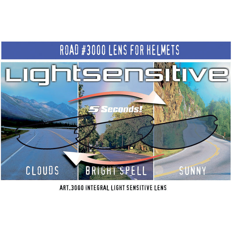 PRO GRIP PG-3000LS PZ3000 No-Fog Helmet 3000 Shield Insert Lens Insert Lens - 3000 Shield - Clear
