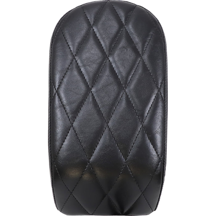 LE PERA 0802-1478 LY-007PDM Bare Bones Series Pillion Pad - Diamond - Black - FL/FX '18-'23