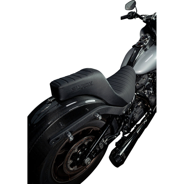 SLYFOX 0802-1656 4701A-slyfox Highnoon Seat vinyl - classic stitch - black logo - fl/fx '18-'24