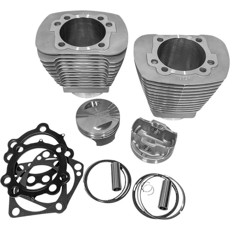 Revolution Performance, Llc Monster Big Bore Cylinder Kit - RP201-215W For Harley Motorcycles 1984-1999