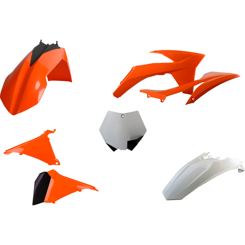 Polisport Enduro Body Kit - 90510 KTM Dirt Bikes 2011
