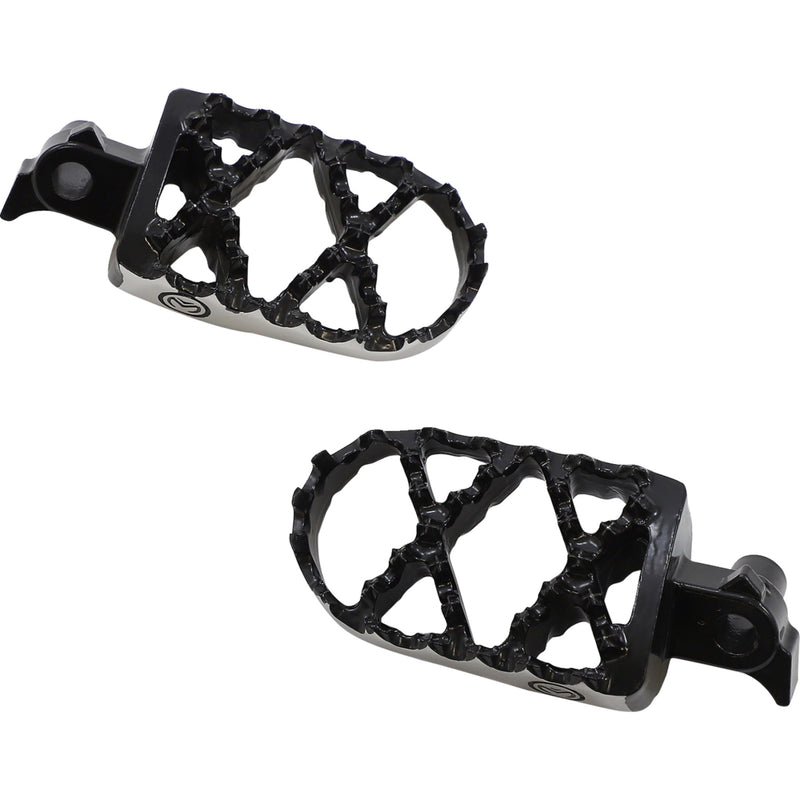 Moose Offroad Hybrid Footpegs - STYZ-5 For Yamaha Dirt Bikes 1998-2025 | Gas Gas Dirt Bikes 1999-2010