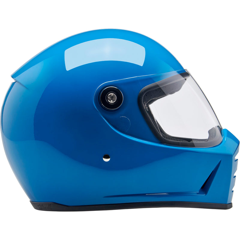 BILTWELL Lane Splitter 22.06 Helmet Gloss - Tahoe Blue