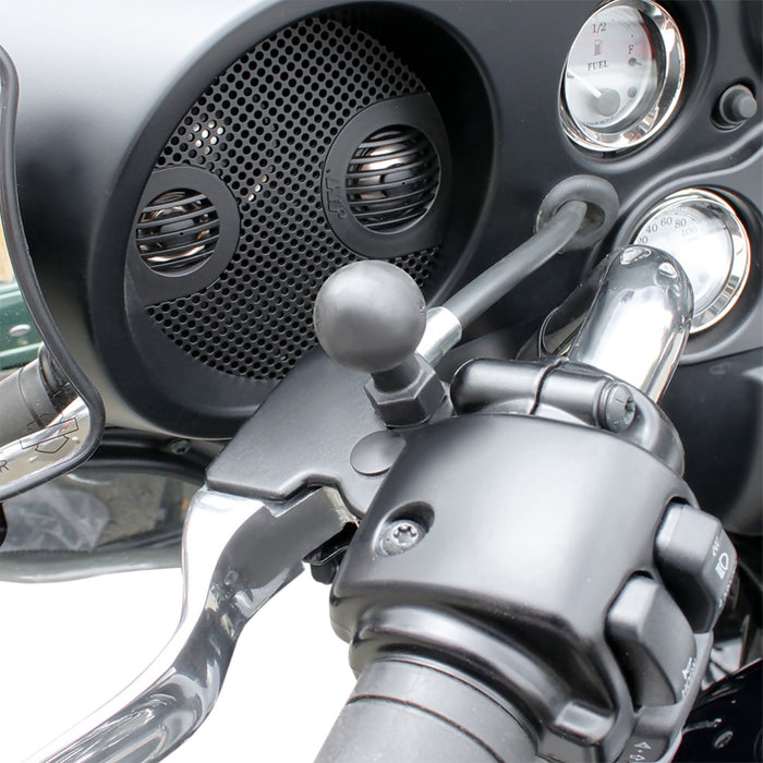 RAM MOUNTS 0603-0501 RAP-B-379-HA1U Universal Ball Mount Ball Mount - Mirror Post Base - Harley Davidson