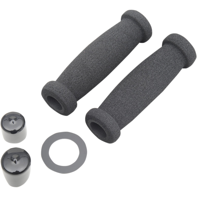 GRAB ON GR-07 MC312 Classic Road Grips - Classic - Road - Black