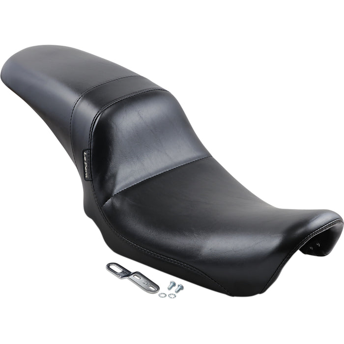 LE PERA 0803-0237 LK-510 Daytona Sport Seat - Smooth - Black - Dyna '06-'17