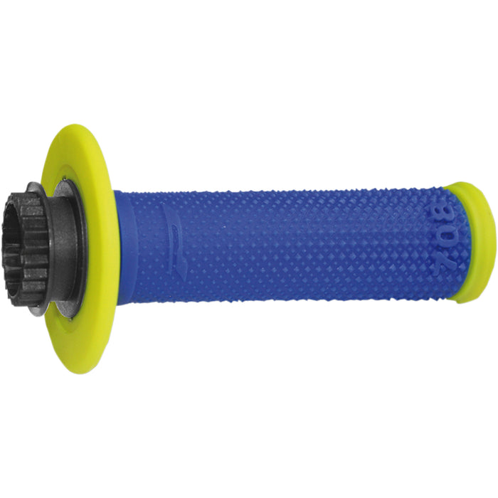 PRO GRIP 0630-2393 PA070800GFBL 708 Lock-On Grips fluorescent yellow/blue