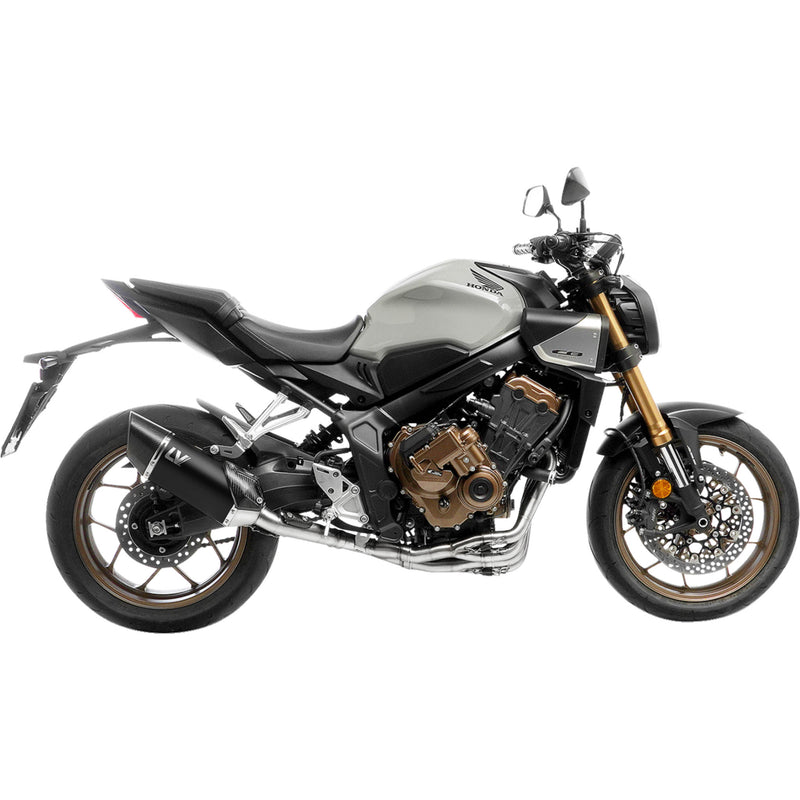 LEOVINCE 1812-0617 15611BU LV-14 R Exhaust System black edition - honda cb/cbr 650