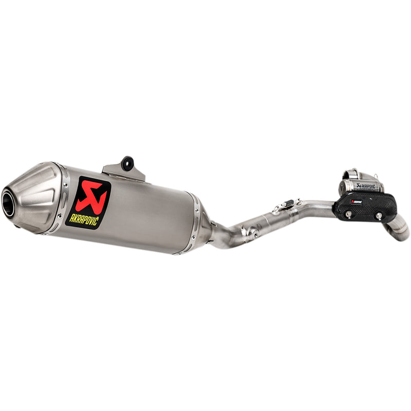 Akrapovic Evolution 1-Into-1 Exhaust System - S-K4MET8-BNTA Kawasaki KX 450 / 450XC 2019-2023