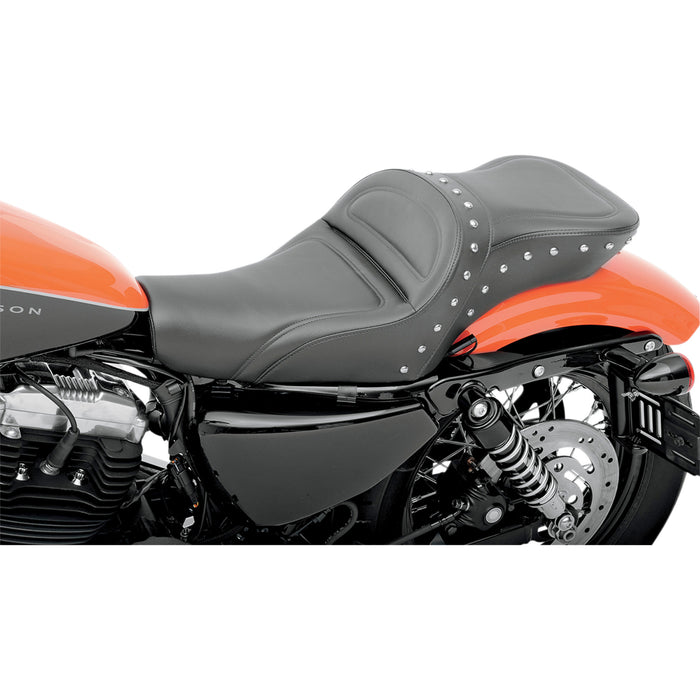 SADDLEMEN 0804-0316 807-11-039 Explorer Special Seat — without Backrest - XL '04+ - 3.3 Gallon Tank