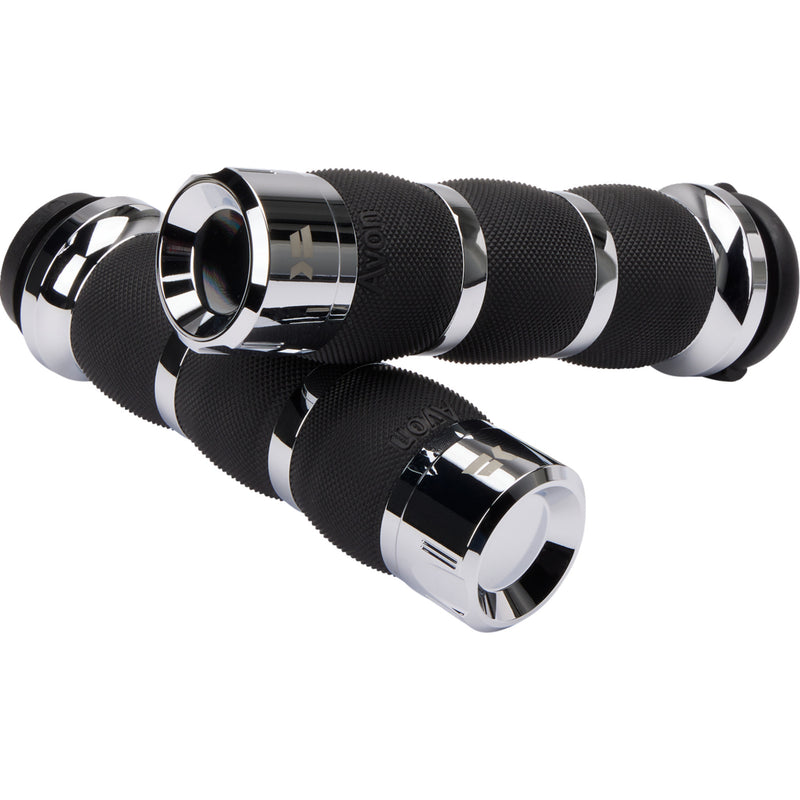 KHROME WERKS 0630-3078 500195 CUSTOM GRIPS Air Klassic TBW 2008+ H-D Touring+Softail with ETC
