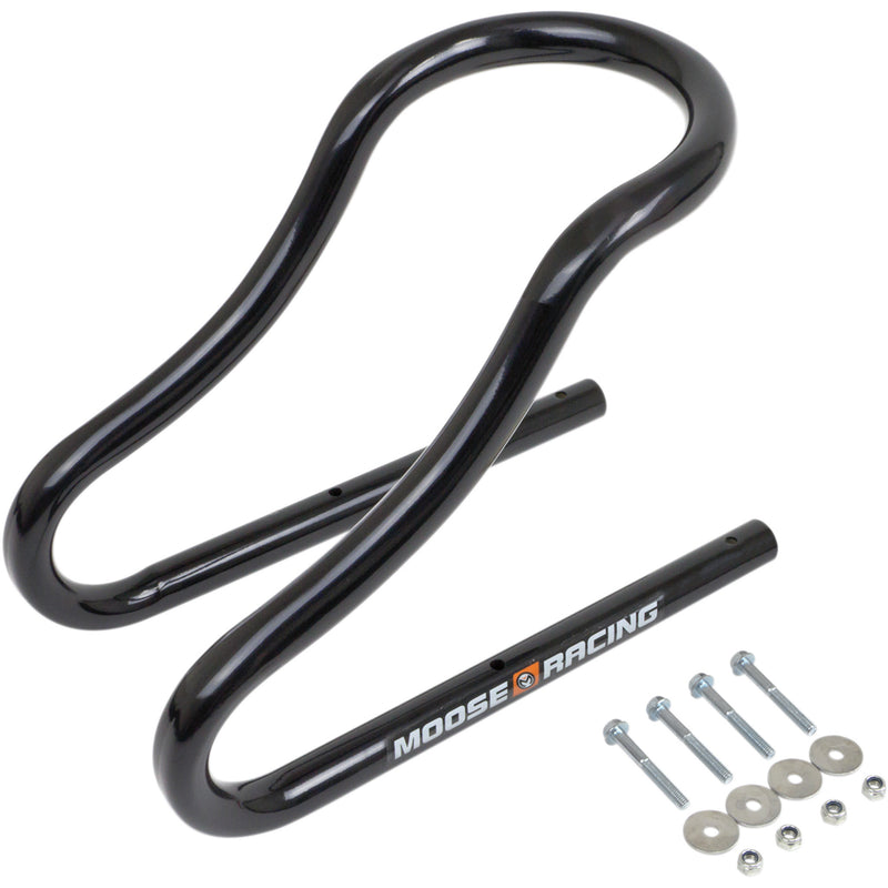 MOOSE OFFROAD 3911-0051 3911-0051 Sport Wheel Chock Wheel Chock - Permanent - Sport - Black - 5"