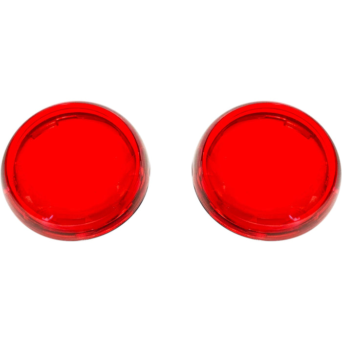 CUSTOM DYNAMICS 2020-1601 PRO-B-LENS-RED ProBEAM® Deuce-Style Turn Signal Lenses ProBEAM® Replacement Lenses - Red
