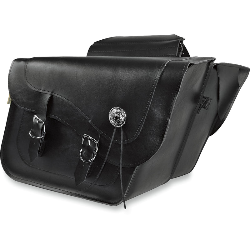 WILLIE & MAX LUGGAGE 3501-0148 58718-00 Deluxe Slant and Compact Slant Saddlebags black