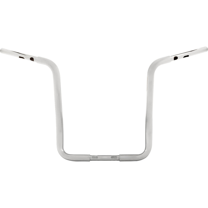 DRAG SPECIALTIES 0601-6552 1-1/4" Buffalo Bar Handlebar Handlebar - Buffalo - Ape Hanger - 17" - TBW - Chrome
