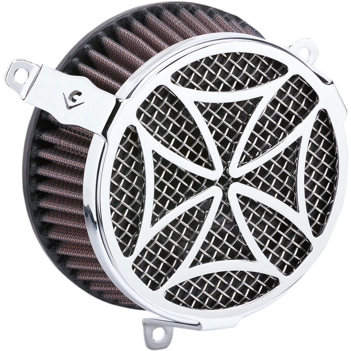 COBRA 1010-3052 606-0104-02-SB Air Cleaner Kit - Chrome