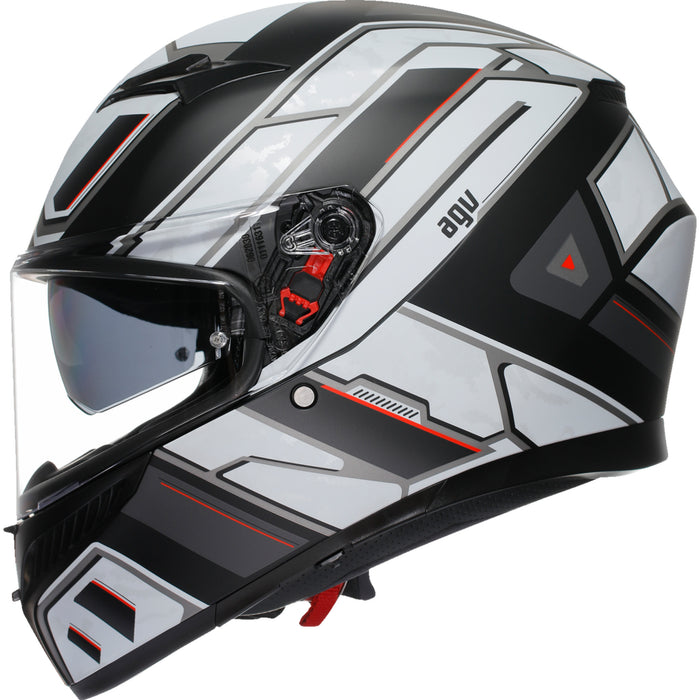 AGV K3 Rivia Helmet - Matte Black/White