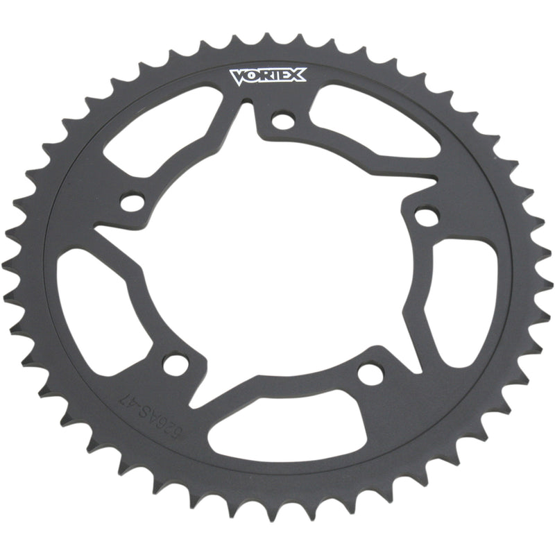 VORTEX 1210-0802 526AS-47 Steel Sprocket Steel Rear Sprocket - 47-Tooth - Suzuki
