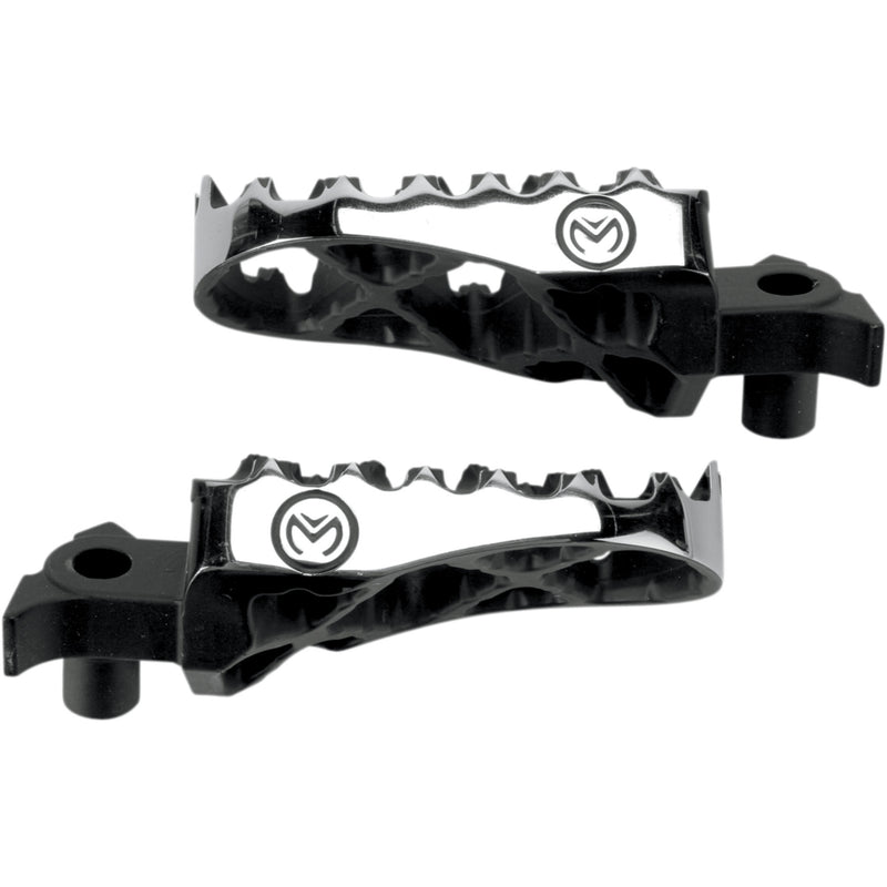 Moose Offroad Hybrid Footpegs - STYZ-5 For Yamaha Dirt Bikes 1998-2025 | Gas Gas Dirt Bikes 1999-2010