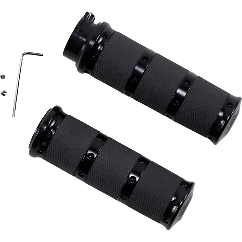 Performance Machine Contour Grips - 0063-2010-B For Harley Motorcycles 1980-2020
