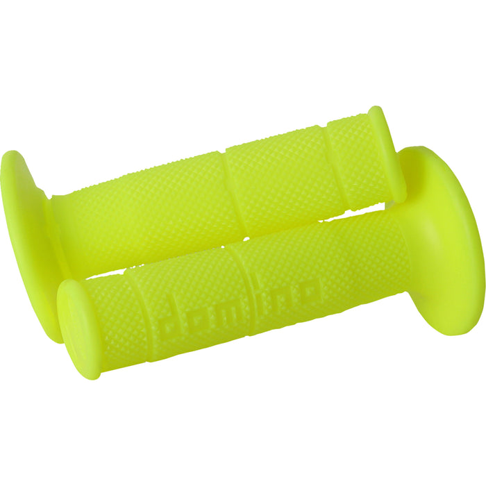 DOMINO 0630-3355 6131.82.50.06 Victor No Waffle Grips fluorescent yellow