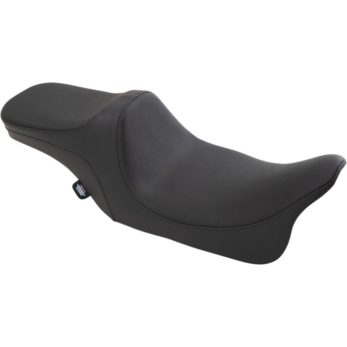 DRAG SPECIALTIES 0801-1307 Predator III 2-Up Seat - Smooth - Black - FL '99-'07