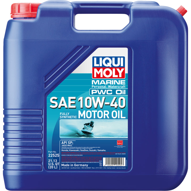 LIQUI MOLY 3601-1036 22525 Marine 4T Engine Oil 10w-40 - 20 liter