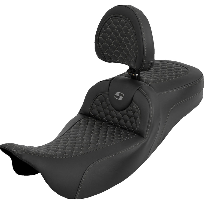 Saddlemen Roadsofa™ Seat - 808-07B-209B2 For Harley Touring 2008-2025