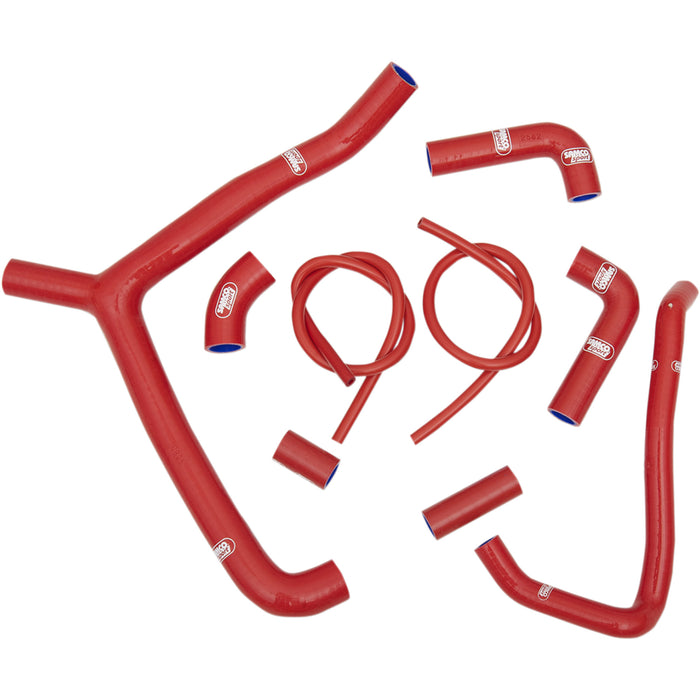 SAMCO SPORT 1902-0319 HON36-RD Radiator Hose Kit — Standard Radiator Hose Kit - Red - Honda
