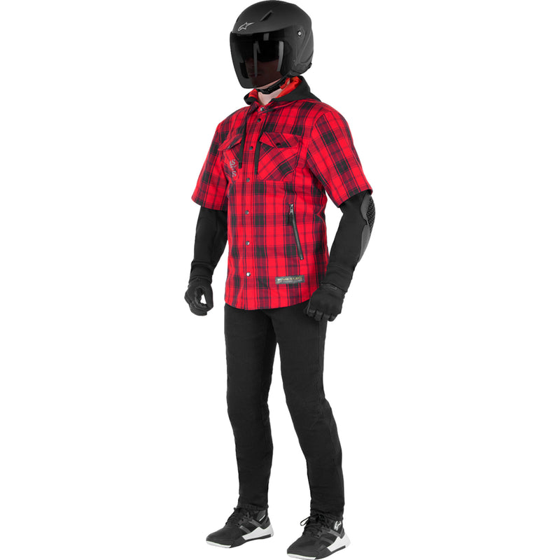 ALPINESTARS MO.ST.EQ Tartan Jacket Red/Black