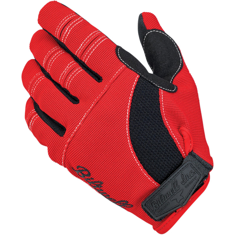 BILTWELL Moto Gloves Red/Black/White