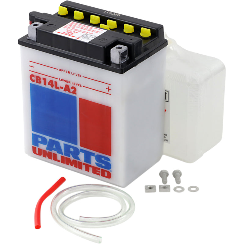 Parts Unlimited Battery - 2113-0184 For Suzuki Motorcycles 1972-2014 | Kawasaki Motorcycles 1984-2016 | Yamaha Motorcycles 1973-1990
