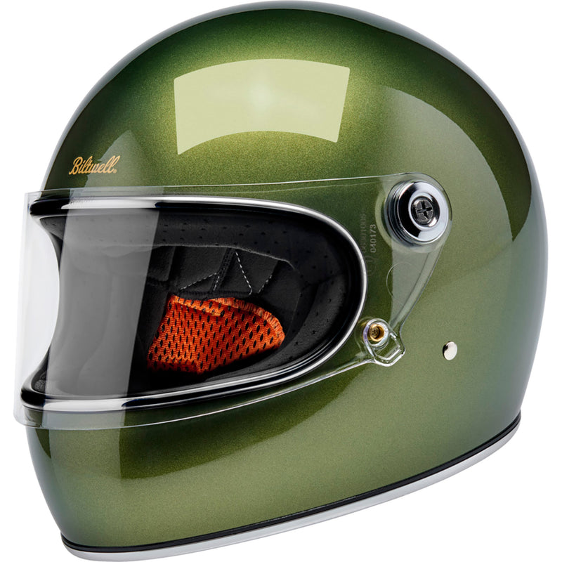 BILTWELL Gringo S Helmet Metallic - Dart Green