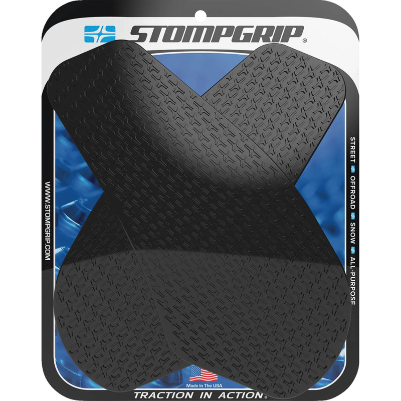 STOMPGRIP 4320-2637 55-14-0004B Icon Profile Traction Pad Tank Grips Traction Pad Tank Grips - Icon - Black - YZF-R6