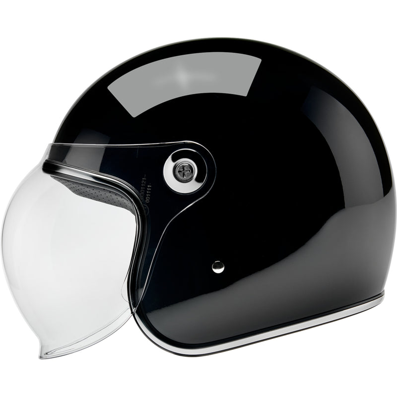 BILTWELL Tahoe™ Solid Helmet - Gloss Black
