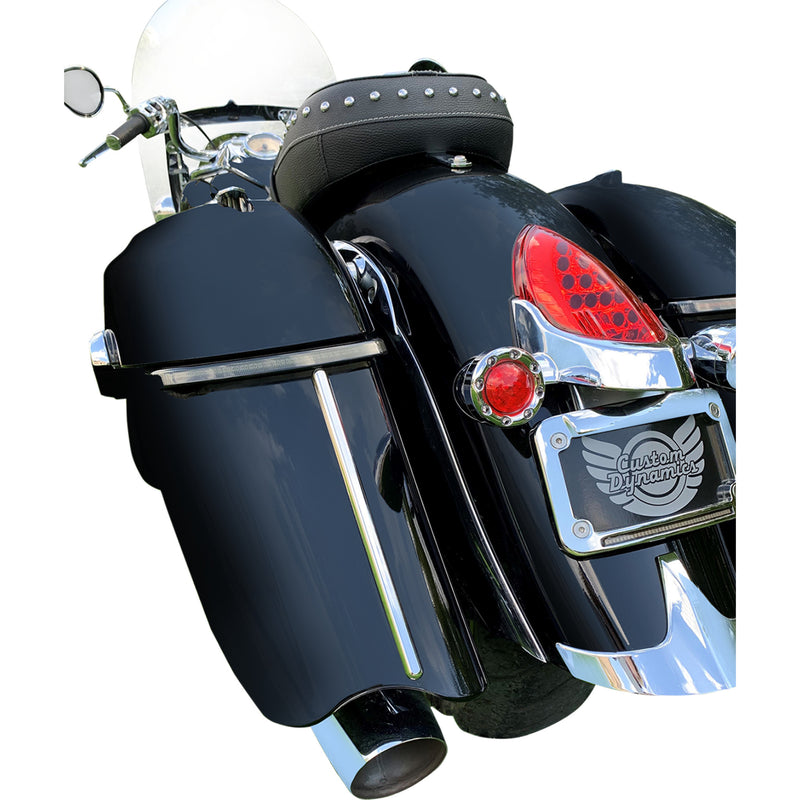 Custom Dynamics Saddlebag Light - CD-IND-SPR-V2-S For Indian 2015-2026