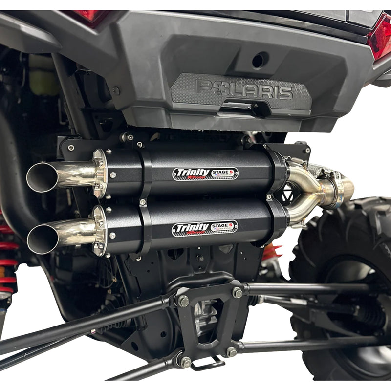Trinity Racing Muffler - TR-4186S-C2 Polaris RZR 2024