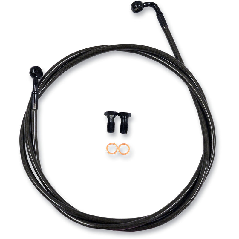 La Choppers Midnight Series Brake Line - LA-8310B13M For Harley Sportster 2004-2022